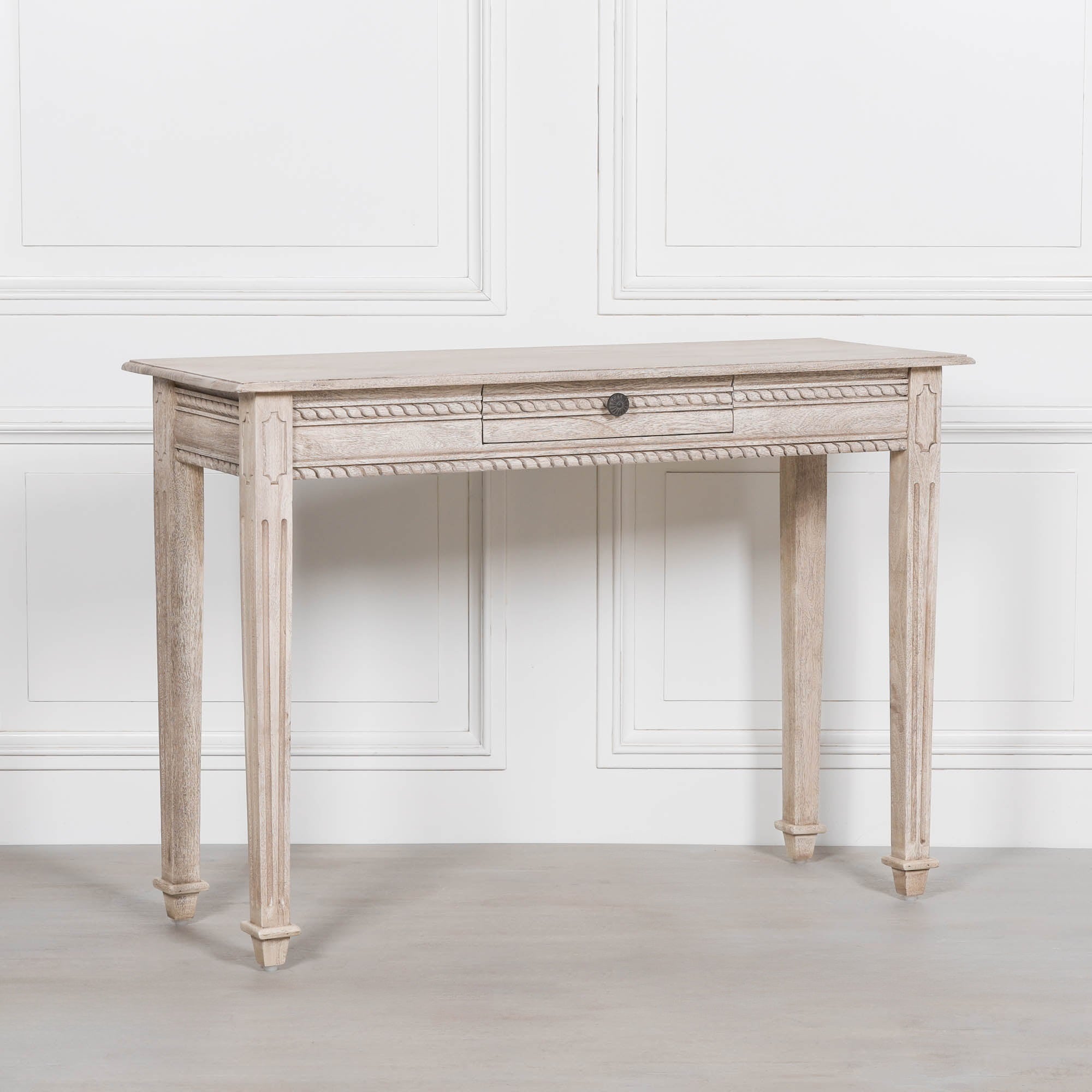 Stanton Acacia Wooden Dressing Hall Table 120cm