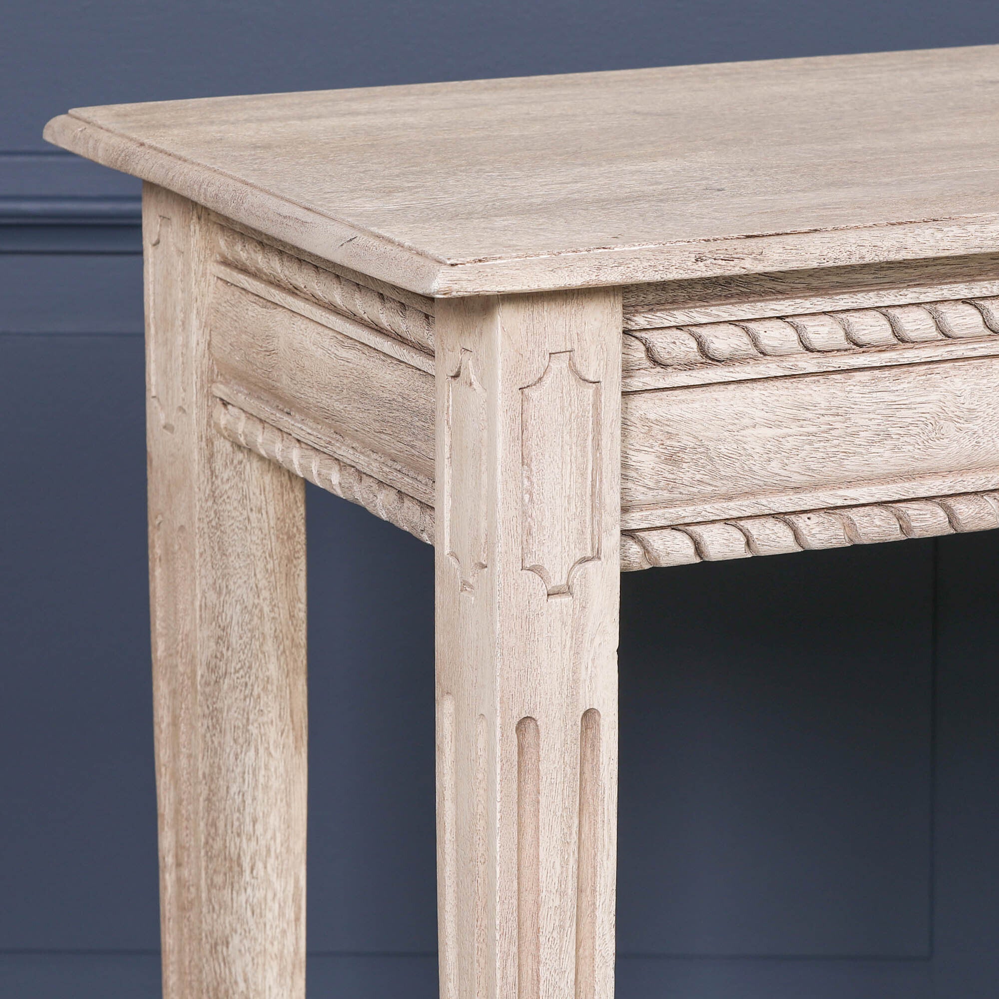 Stanton Acacia Wooden Dressing Hall Table 120cm