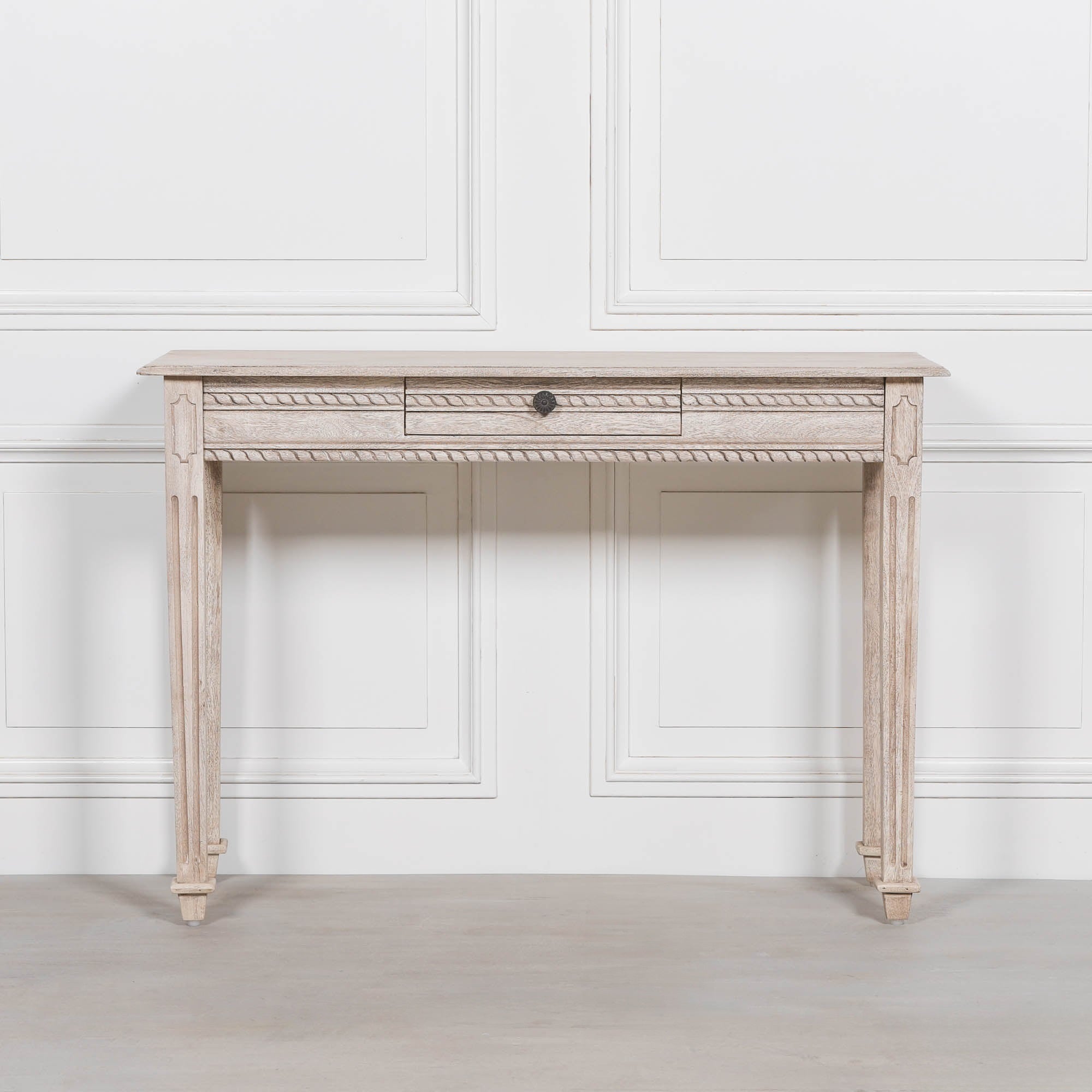 Stanton Acacia Wooden Dressing Hall Table 120cm