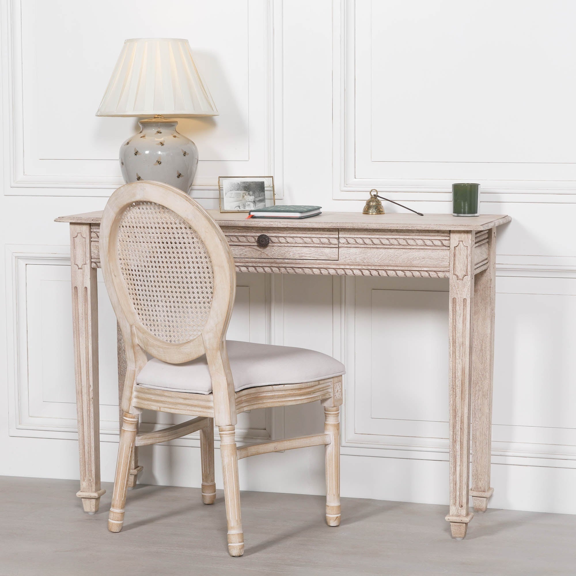 Stanton Acacia Wooden Dressing Hall Table 120cm