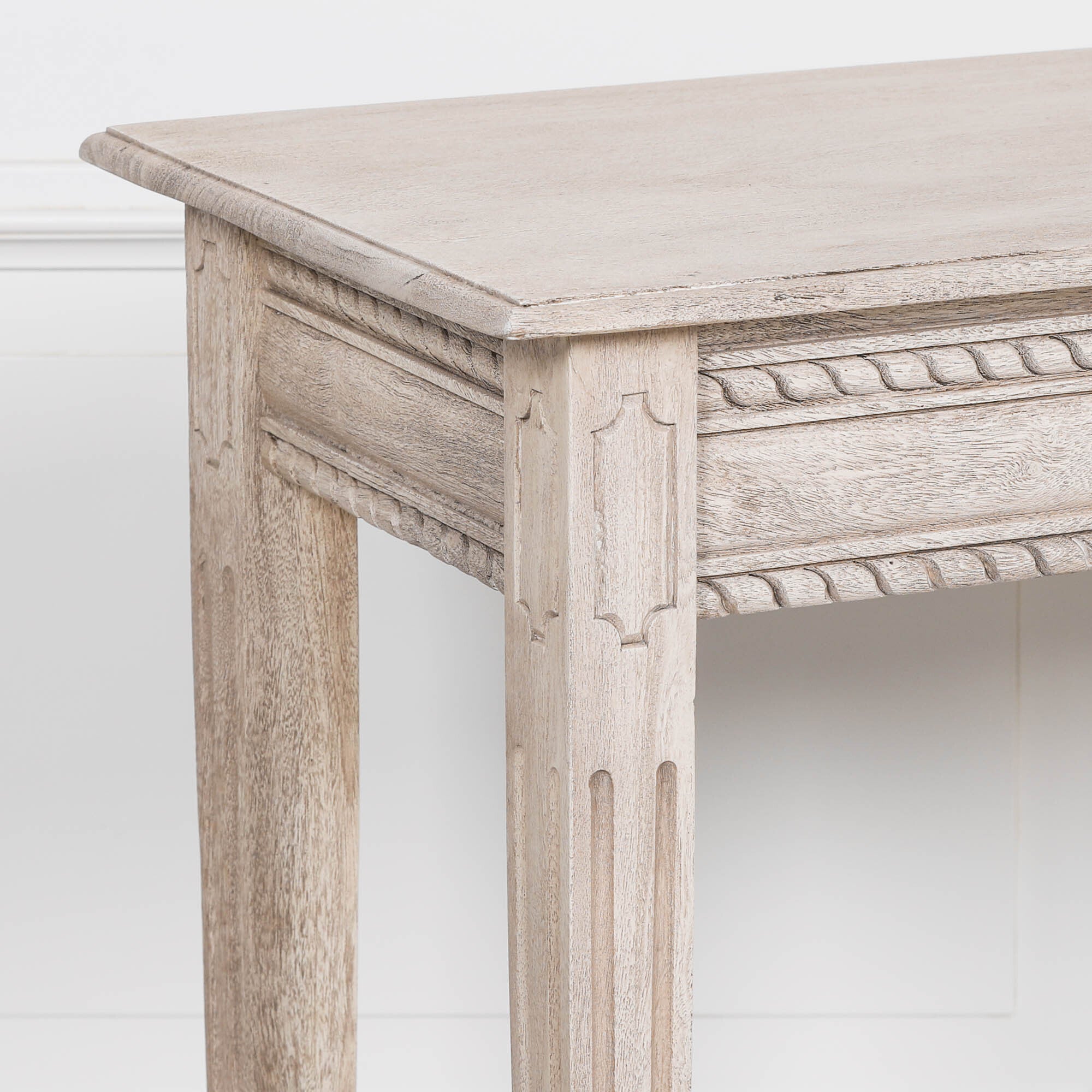 Stanton Acacia Wooden Dressing Hall Table 120cm