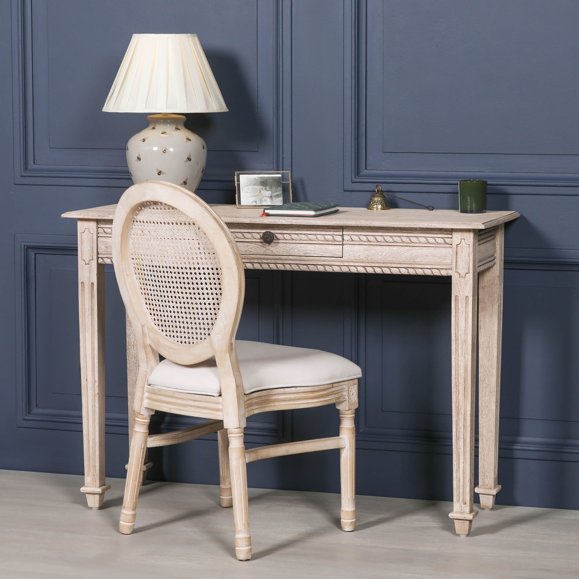 Stanton Acacia Wooden Dressing Hall Table 120cm