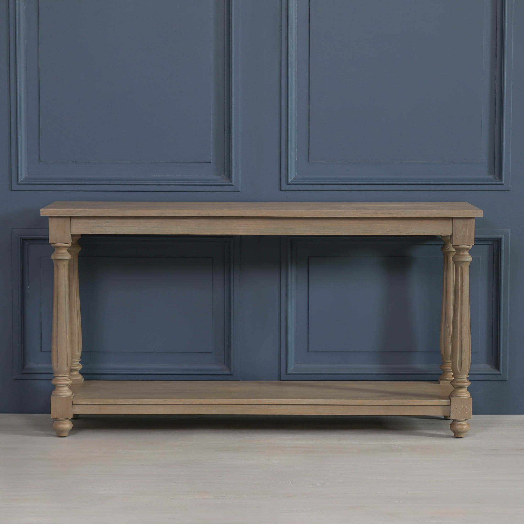 Weston Rustic Wooden Farmhouse Console Table 160.5 cm