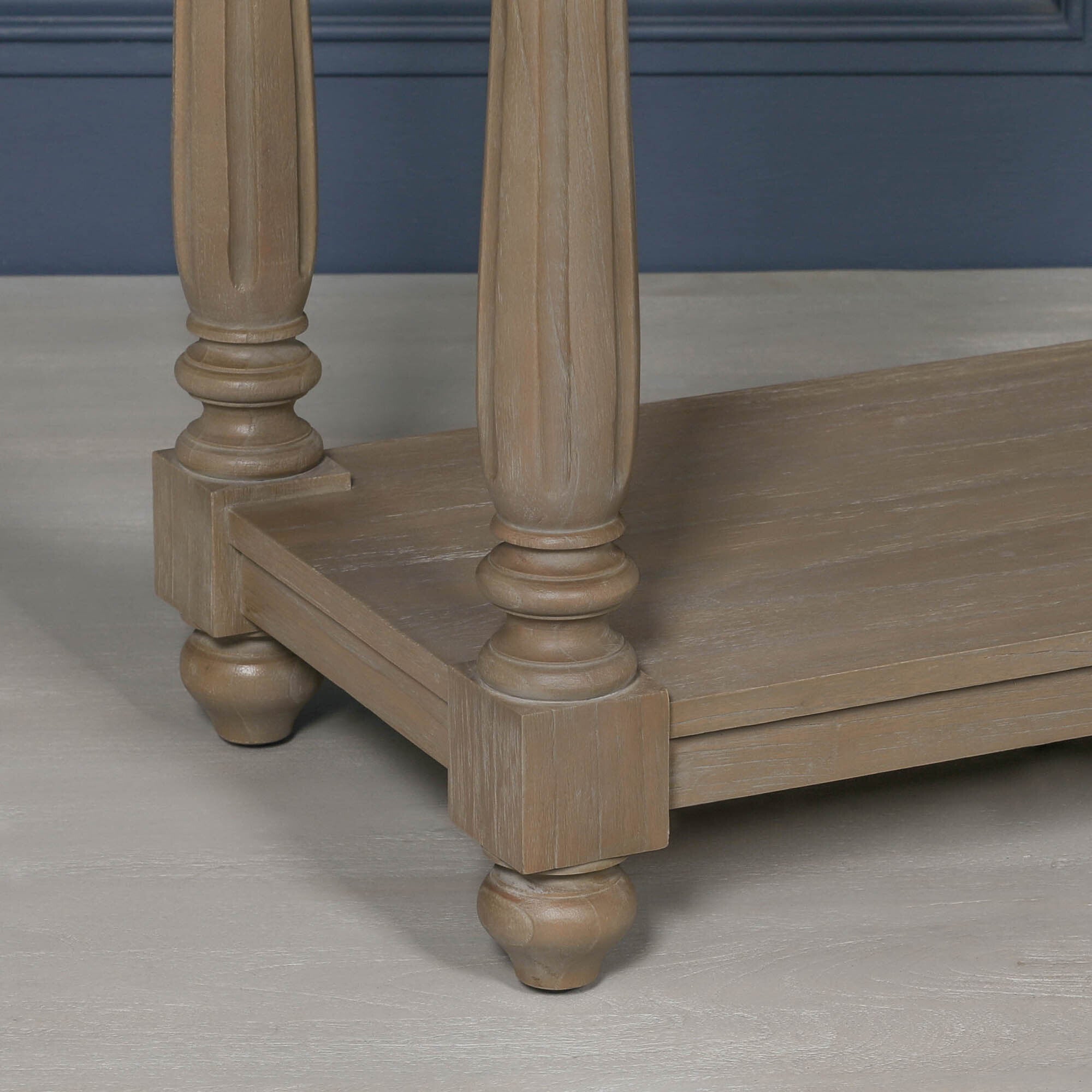 Weston Rustic Wooden Farmhouse Console Table 160.5 cm