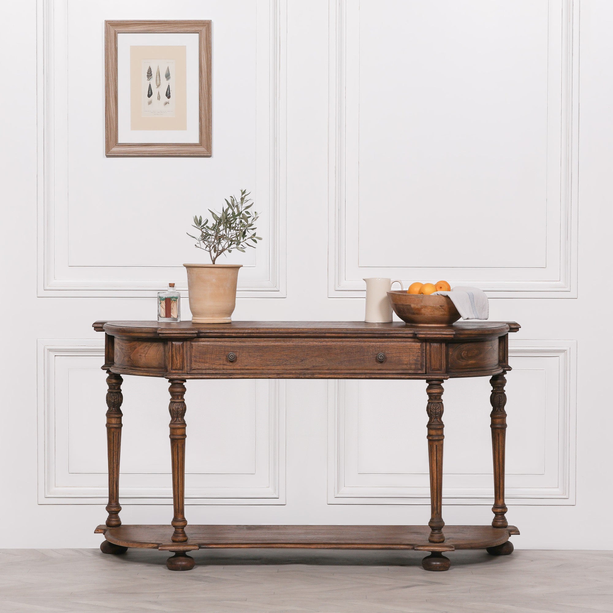 Dawson Rustic Wooden Console 151cm