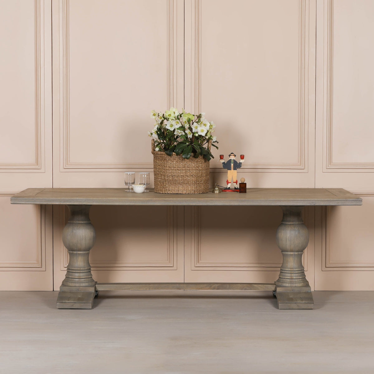 Ambleside Rustic Wooden Dining Table 240cm