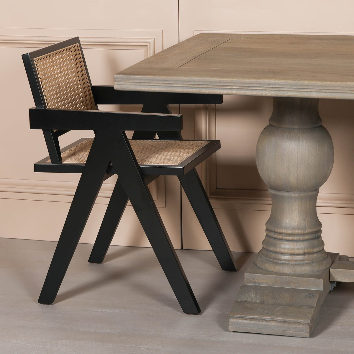 Ambleside Rustic Wooden Dining Table 240cm