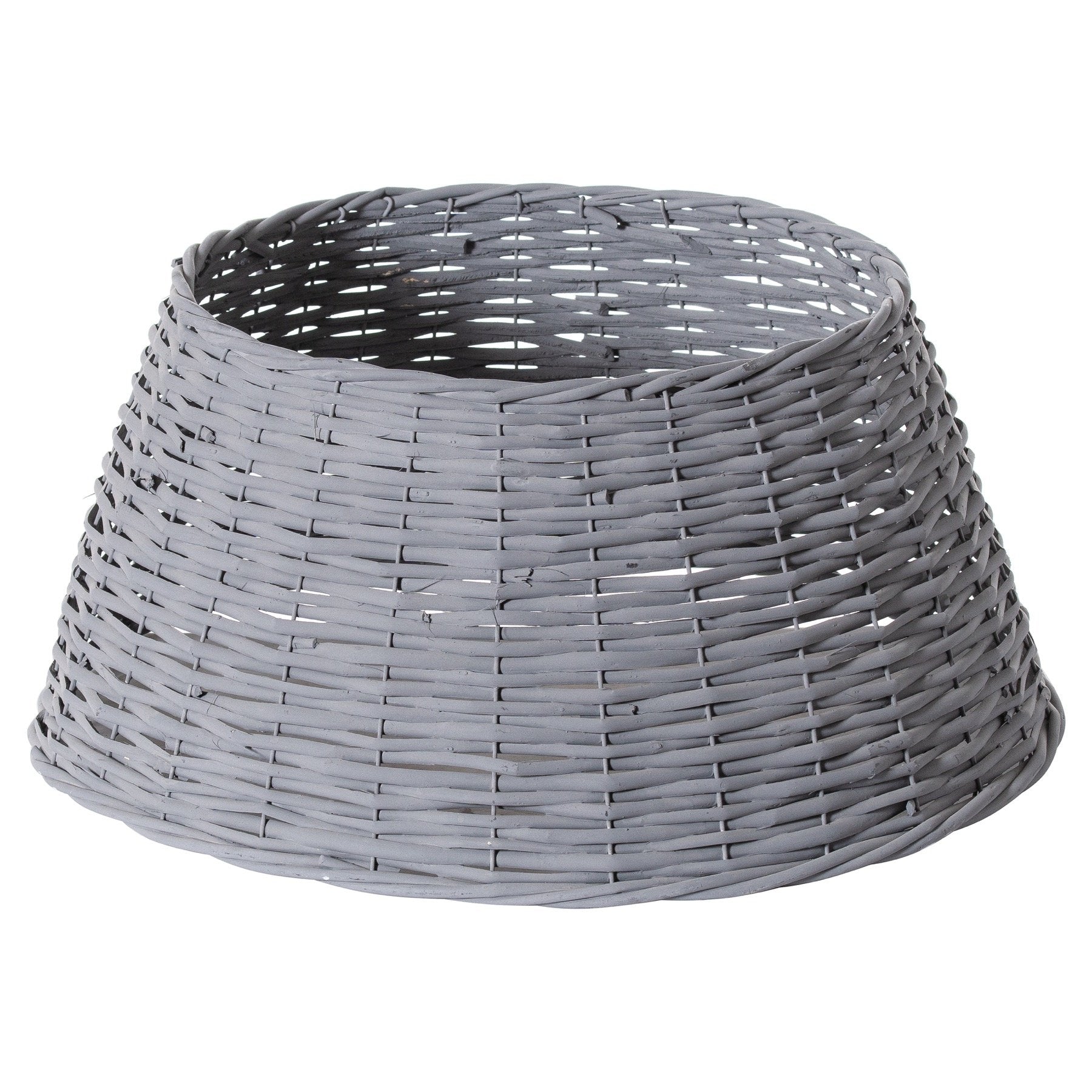Wicker Grey Tree Skirt House of Altair