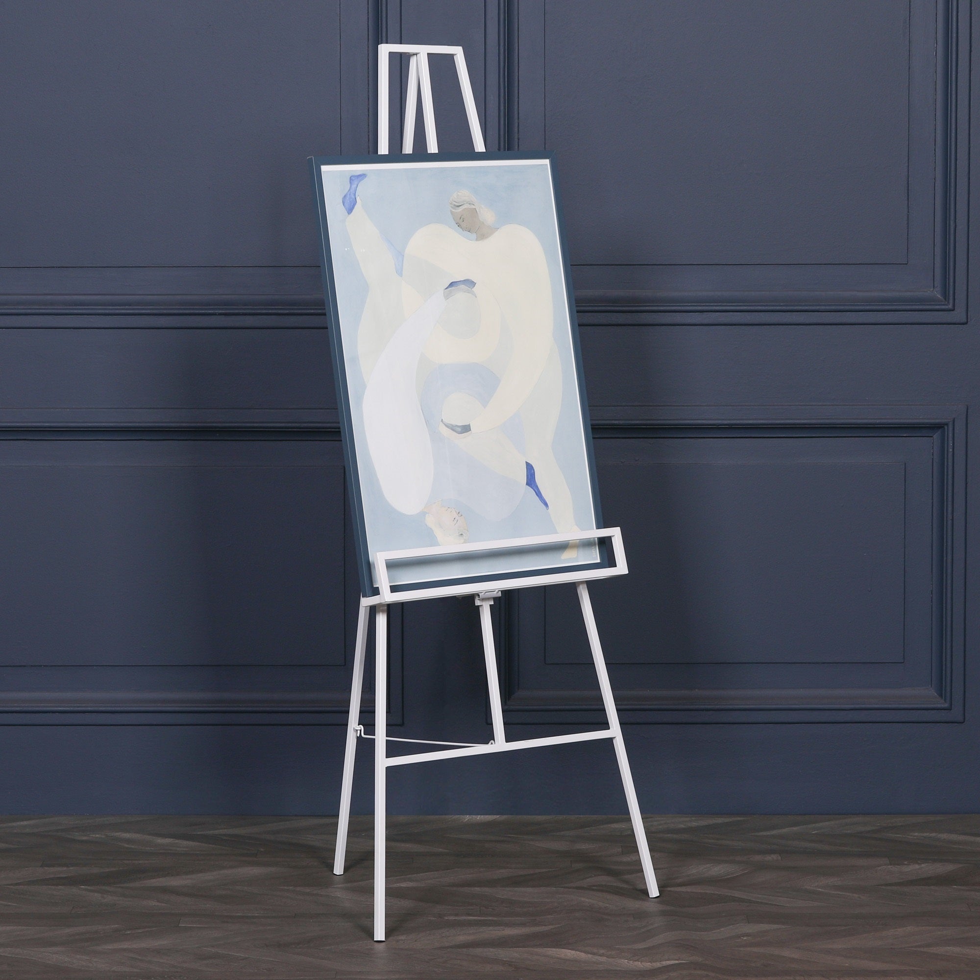 Maison Reproductions White Metal Easel
