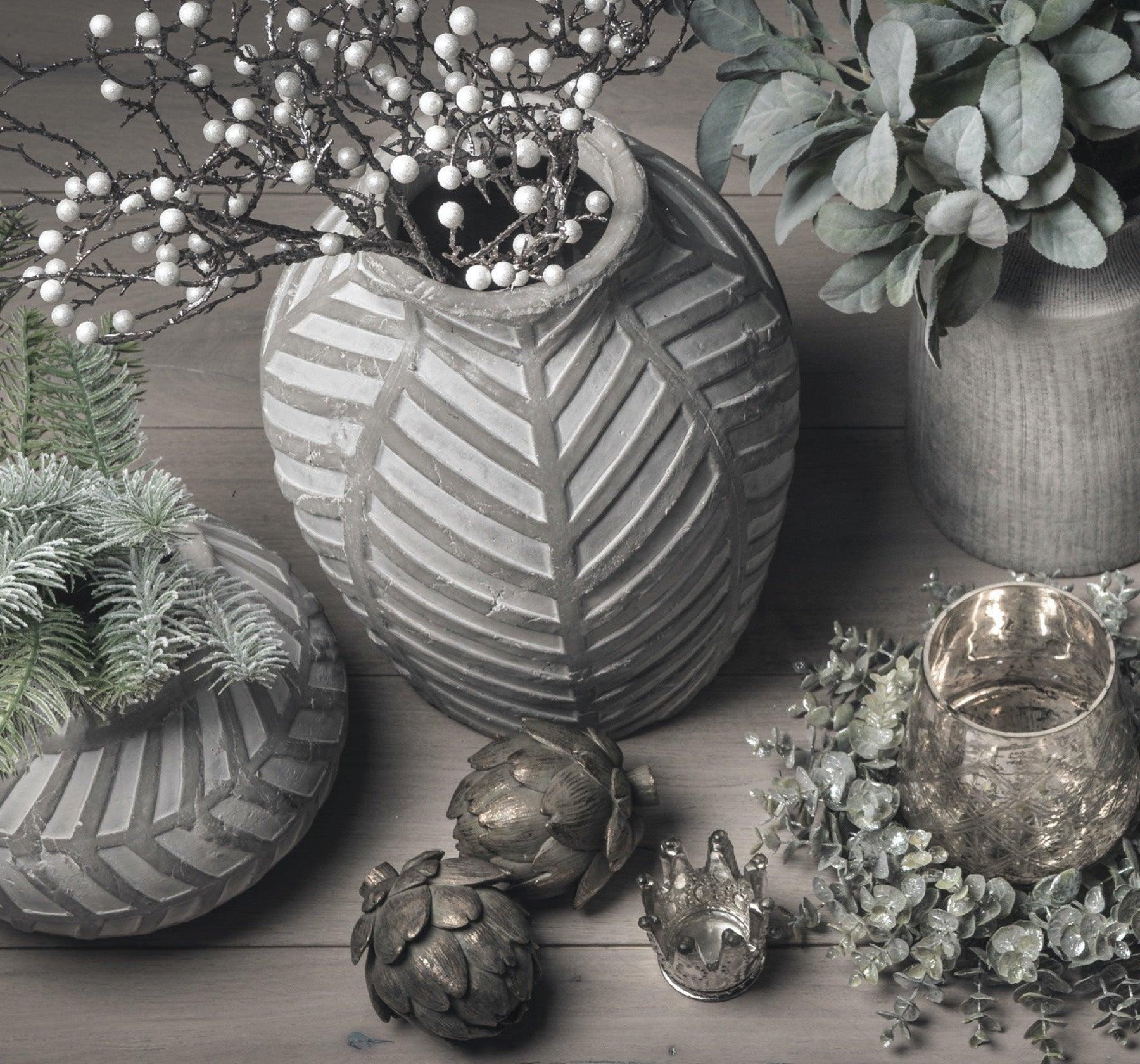 Bloomville Stone Vase - House of Altair