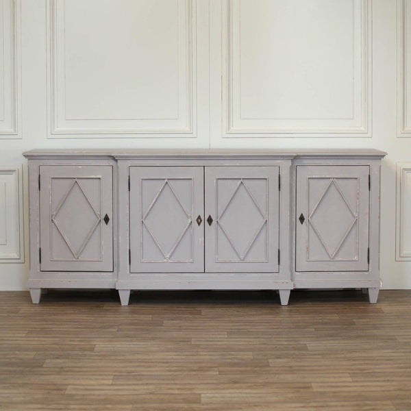 Classical Distressed Sideboard 206cm - House of Altair