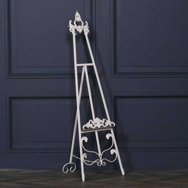 Cream Metal Easel - House of Altair