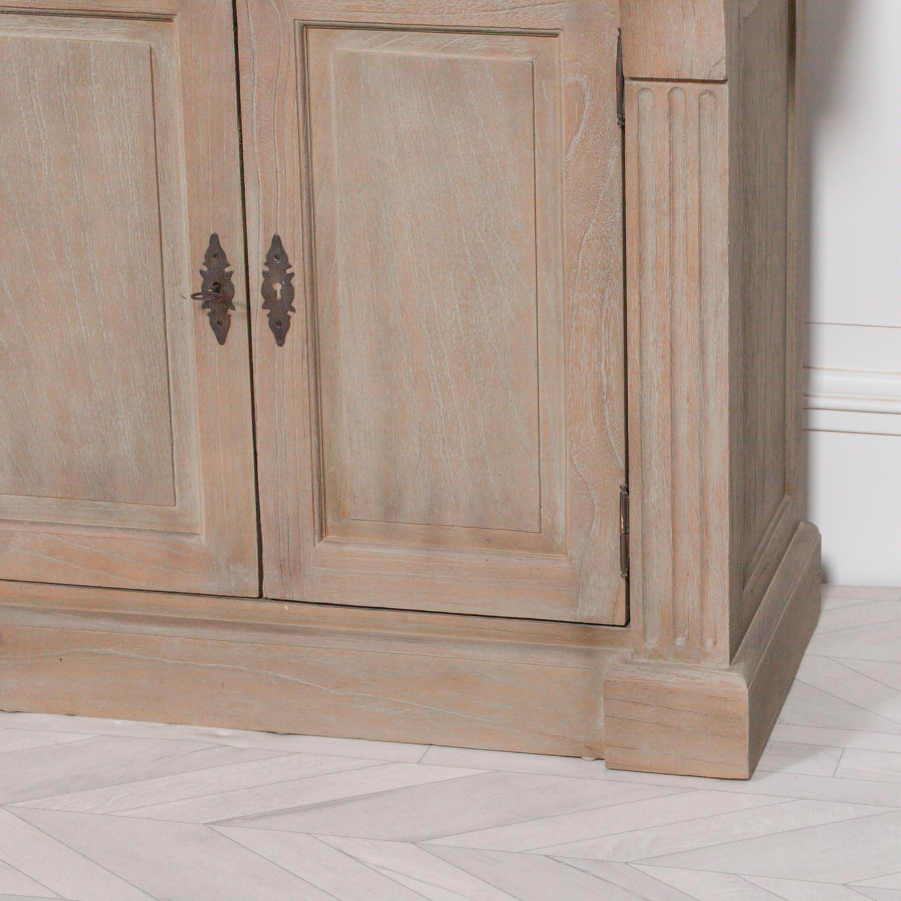 Extra Large Wooden Triple Bookcase - House of Altair