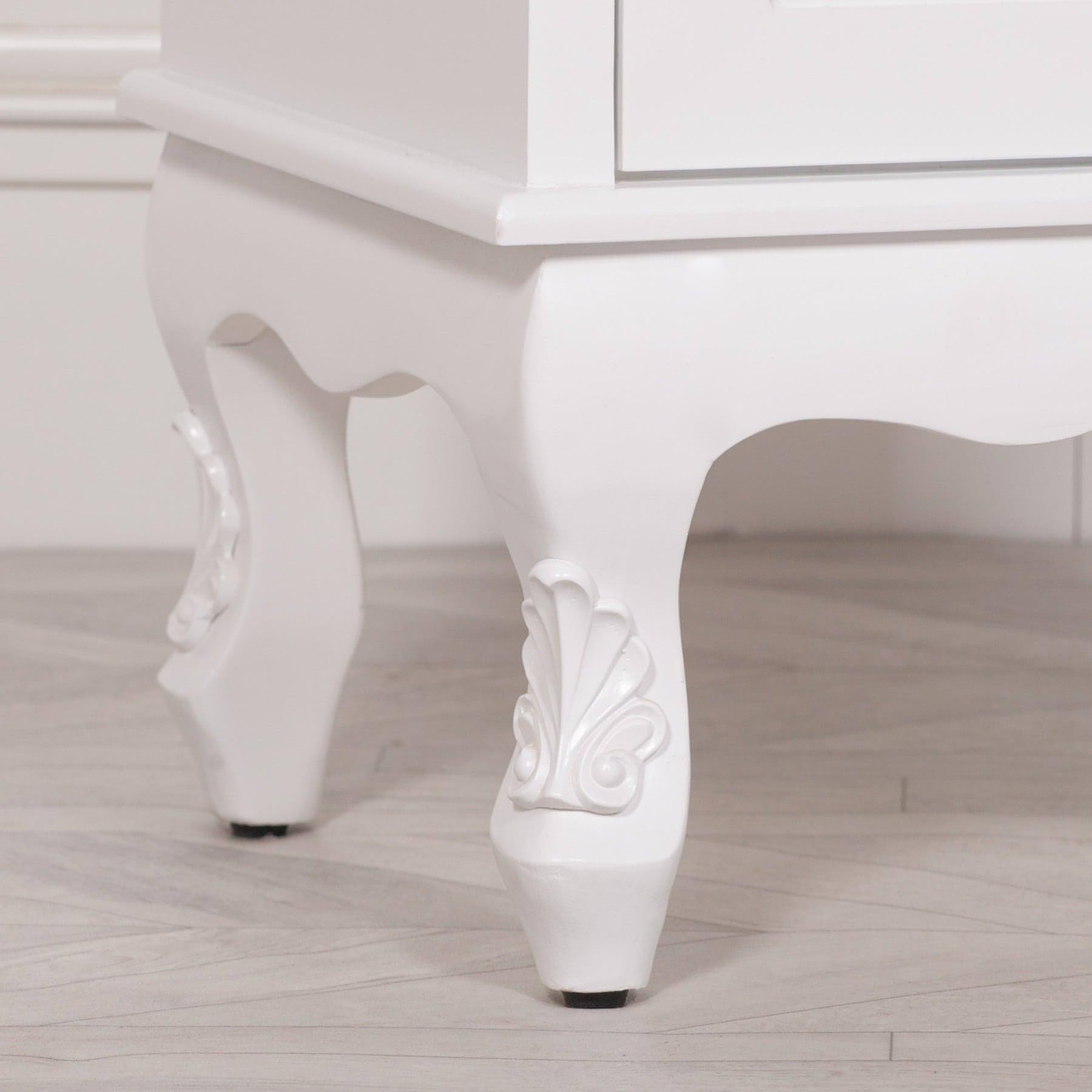 French White Display Cabinet - House of Altair