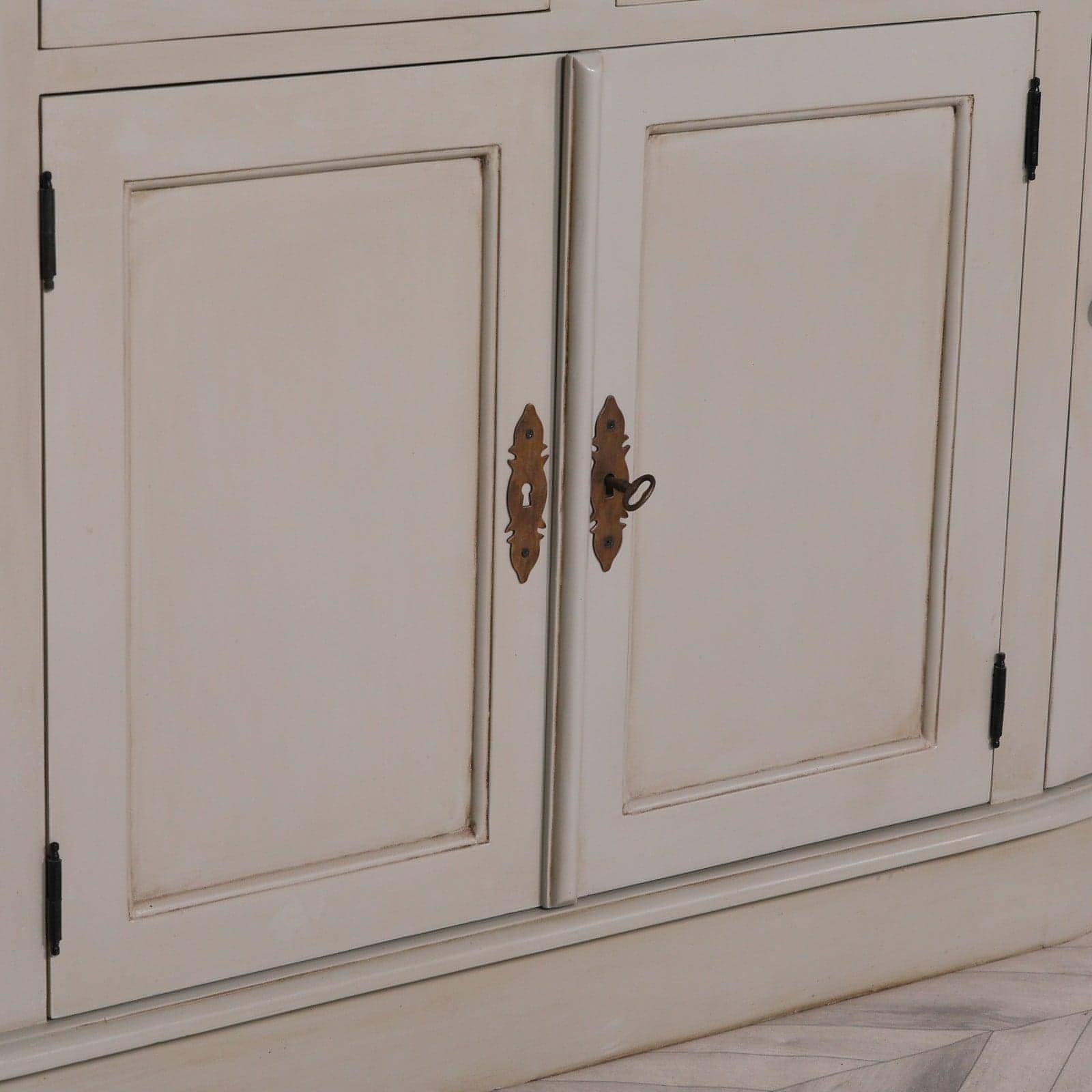 Large Grey Dresser Display Cabinet - House of Altair