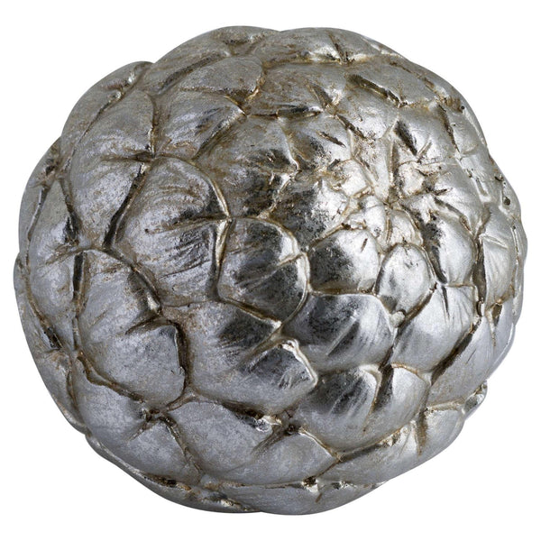 Large Silver Artichoke Decoration - House of Altair
