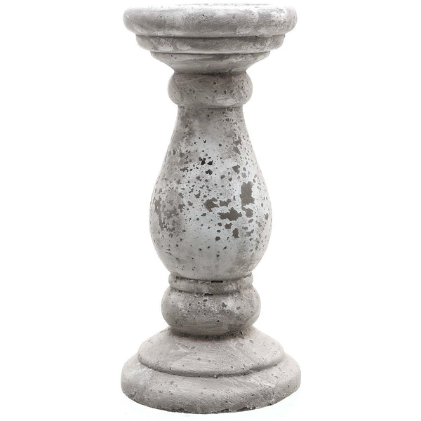Large Stone Ceramic Candle Holder - House of Altair