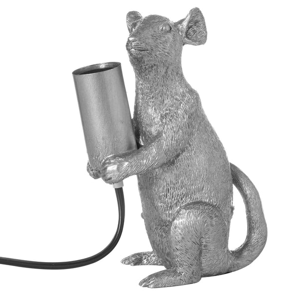 Marvin The Mouse Silver Table Lamp - House of Altair