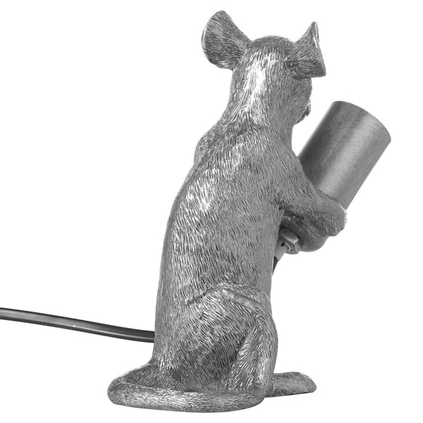 Milton The Mouse Silver Table Lamp - House of Altair