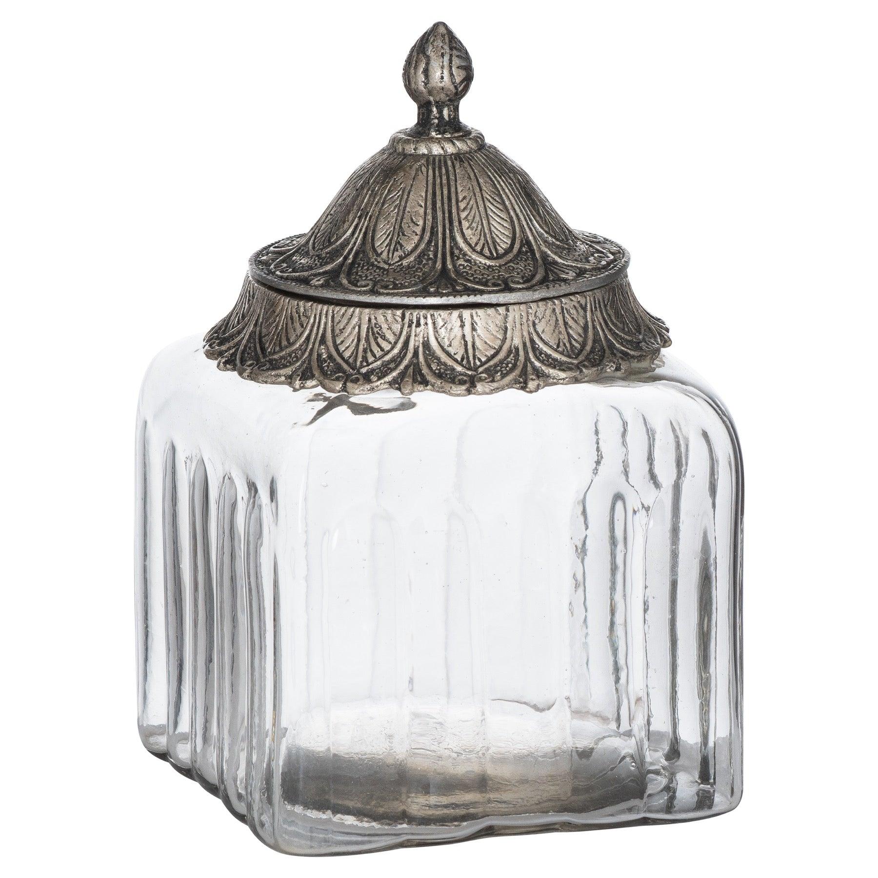 Moroccan Style Lidded Medium Display Jar - House of Altair