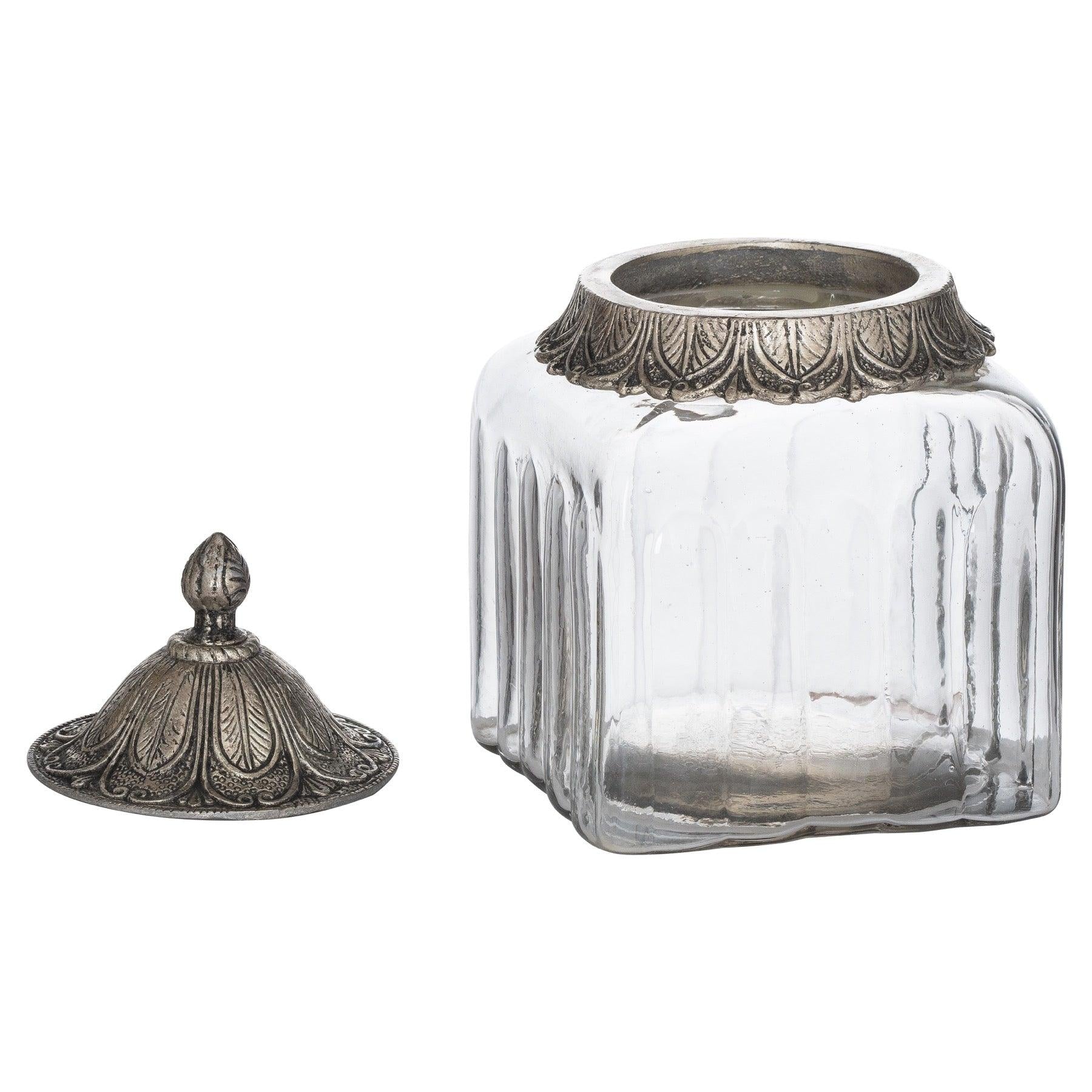 Moroccan Style Lidded Medium Display Jar - House of Altair