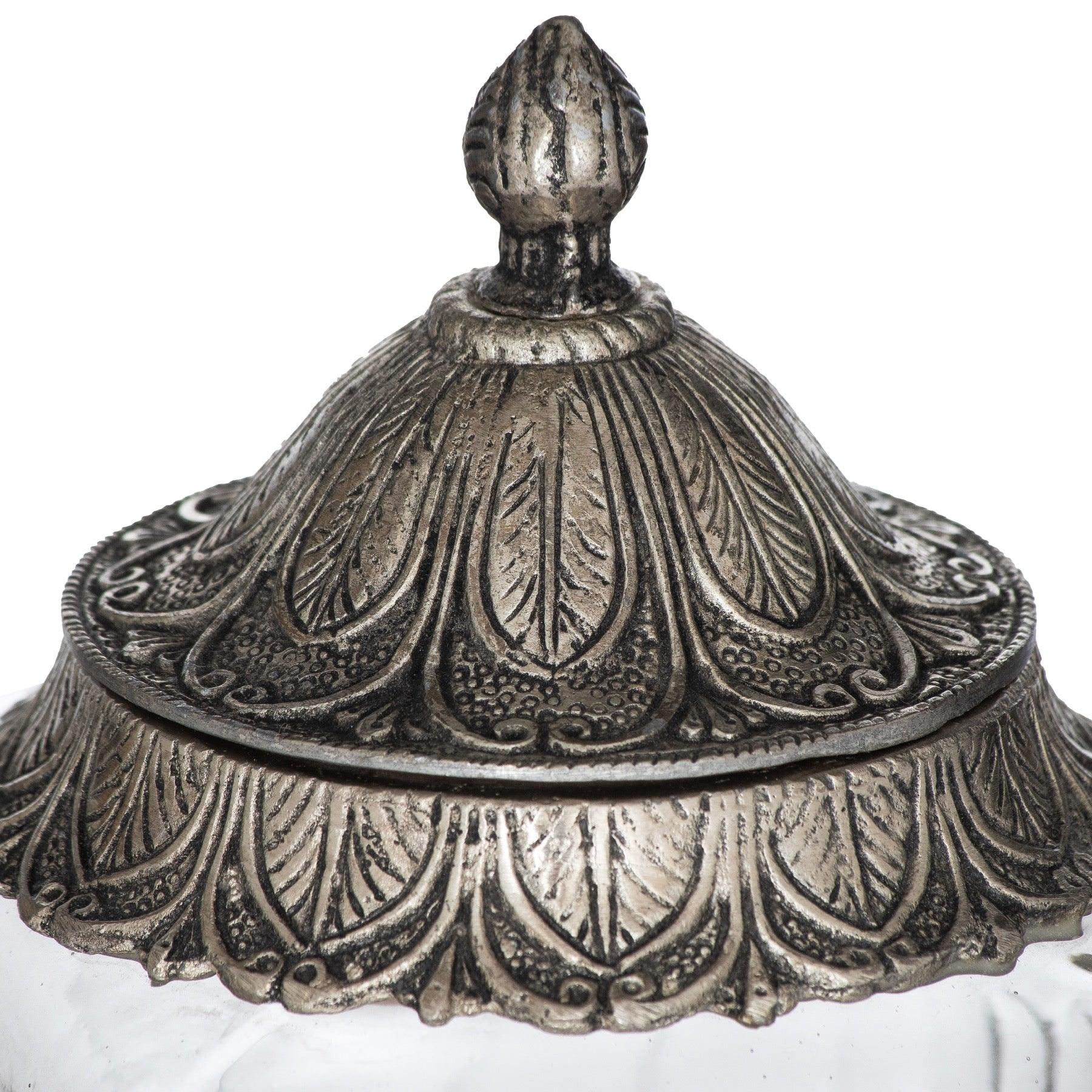 Moroccan Style Lidded Medium Display Jar - House of Altair