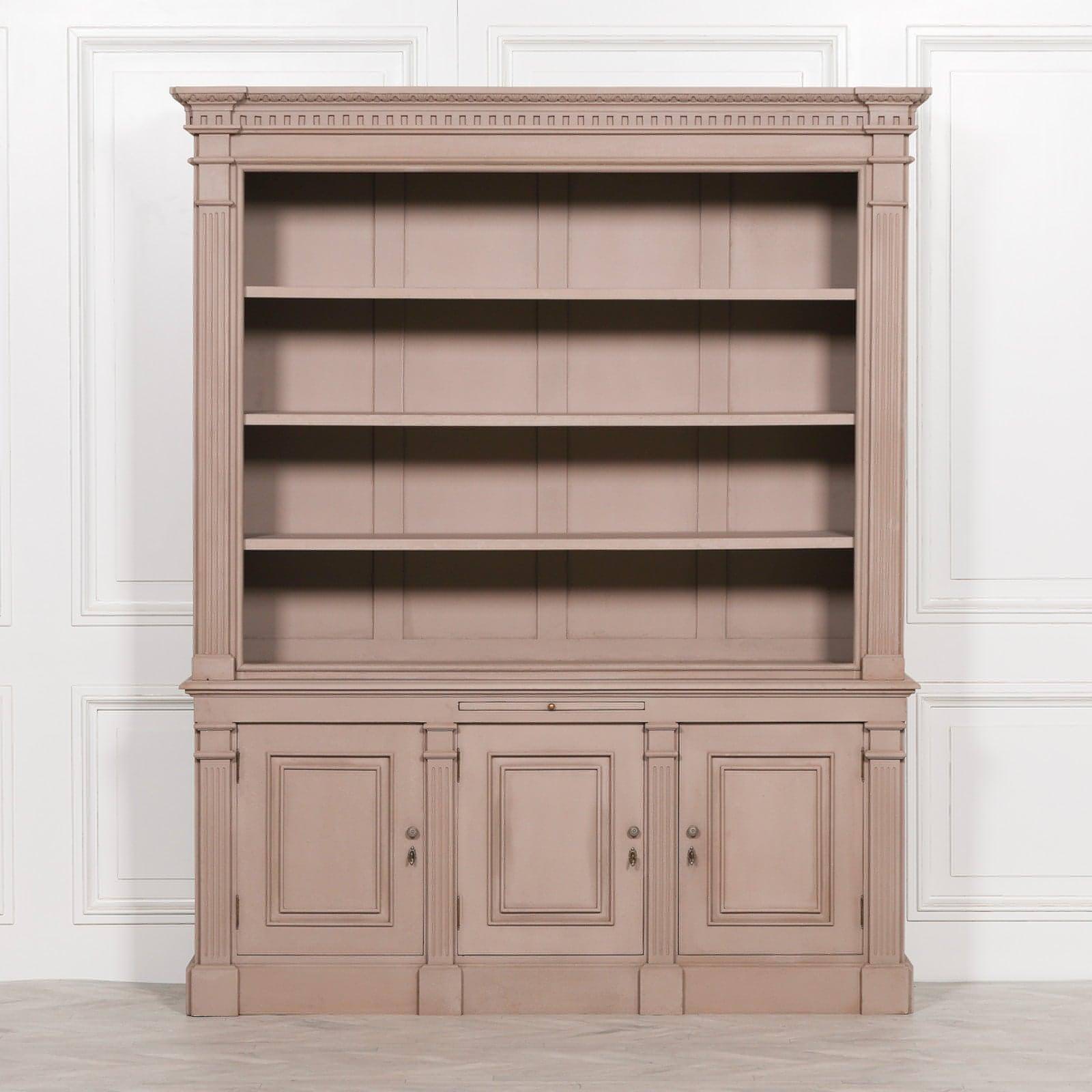 Painted Bookcase Display Cabinet - House of Altair