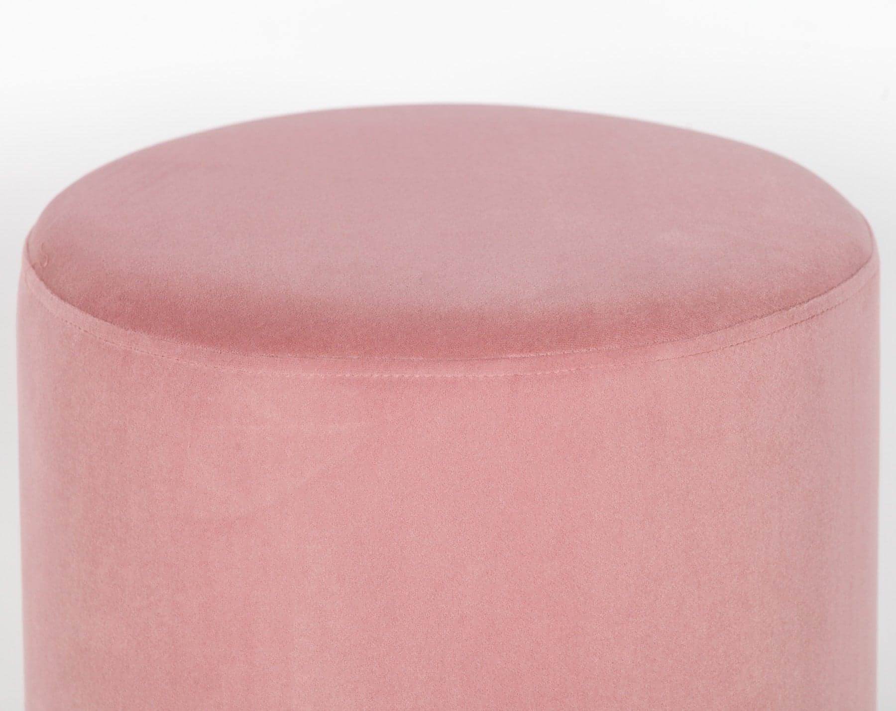 Pink Round Stool - House of Altair