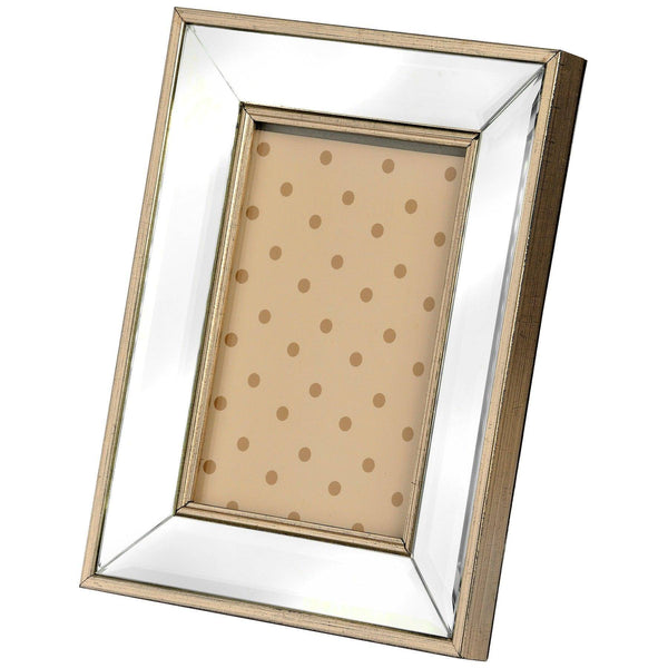 Rectangle Mirror Bordered Photo Frame 5x7 - House of Altair