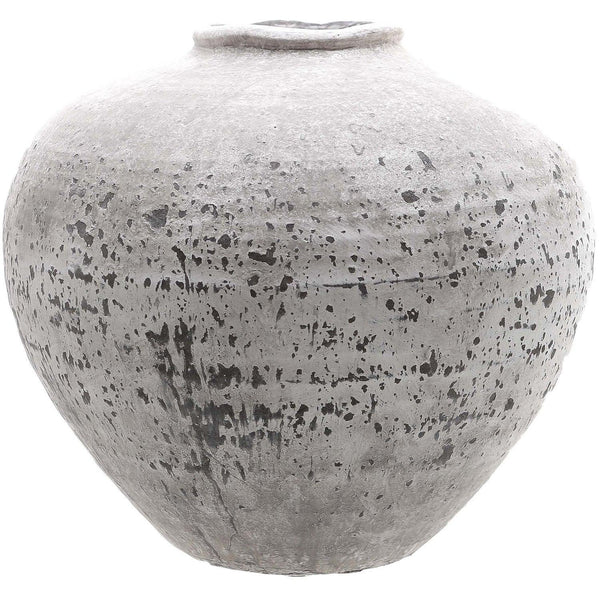 Regola Large Stone Ceramic Vase - House of Altair