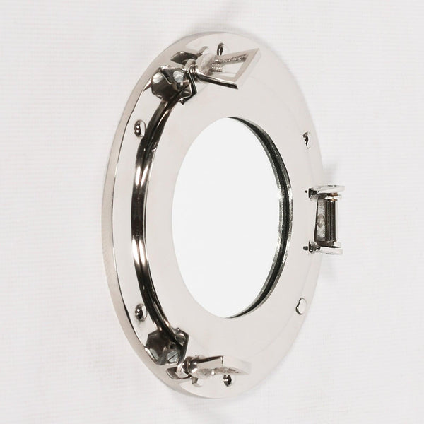 Small Polished Port Hole Mirror - House of Altair
