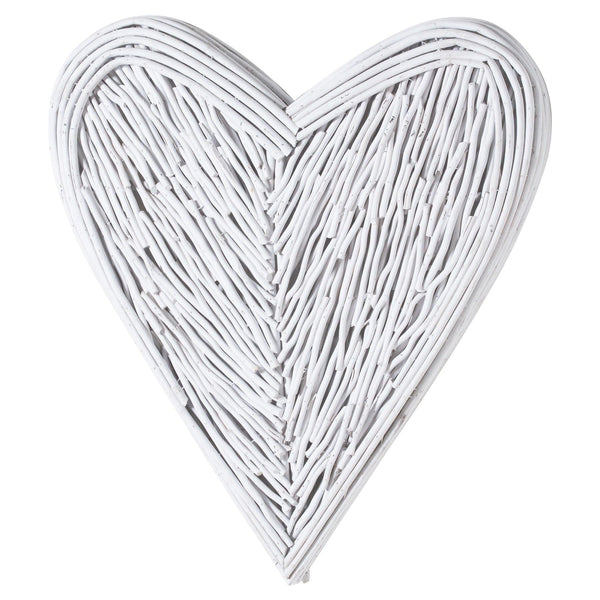 Small White Willow Branch Heart - House of Altair