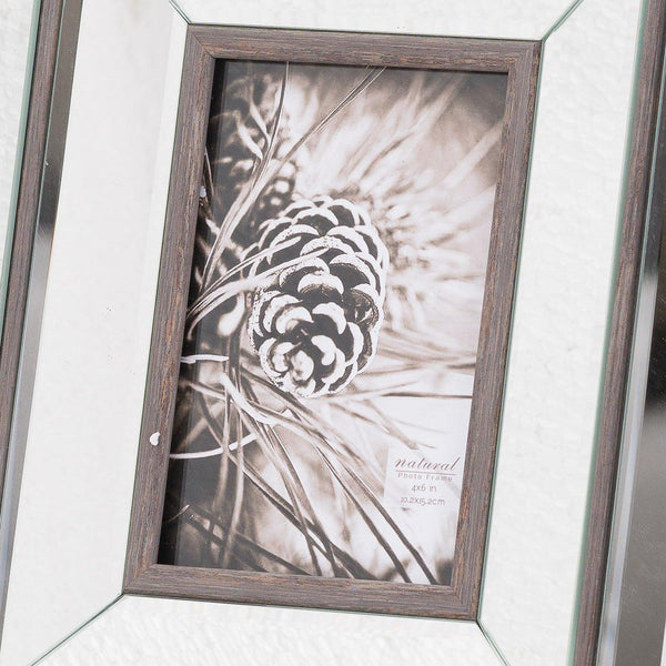 Tristan Mirror And Wood 4X6 Frame - House of Altair