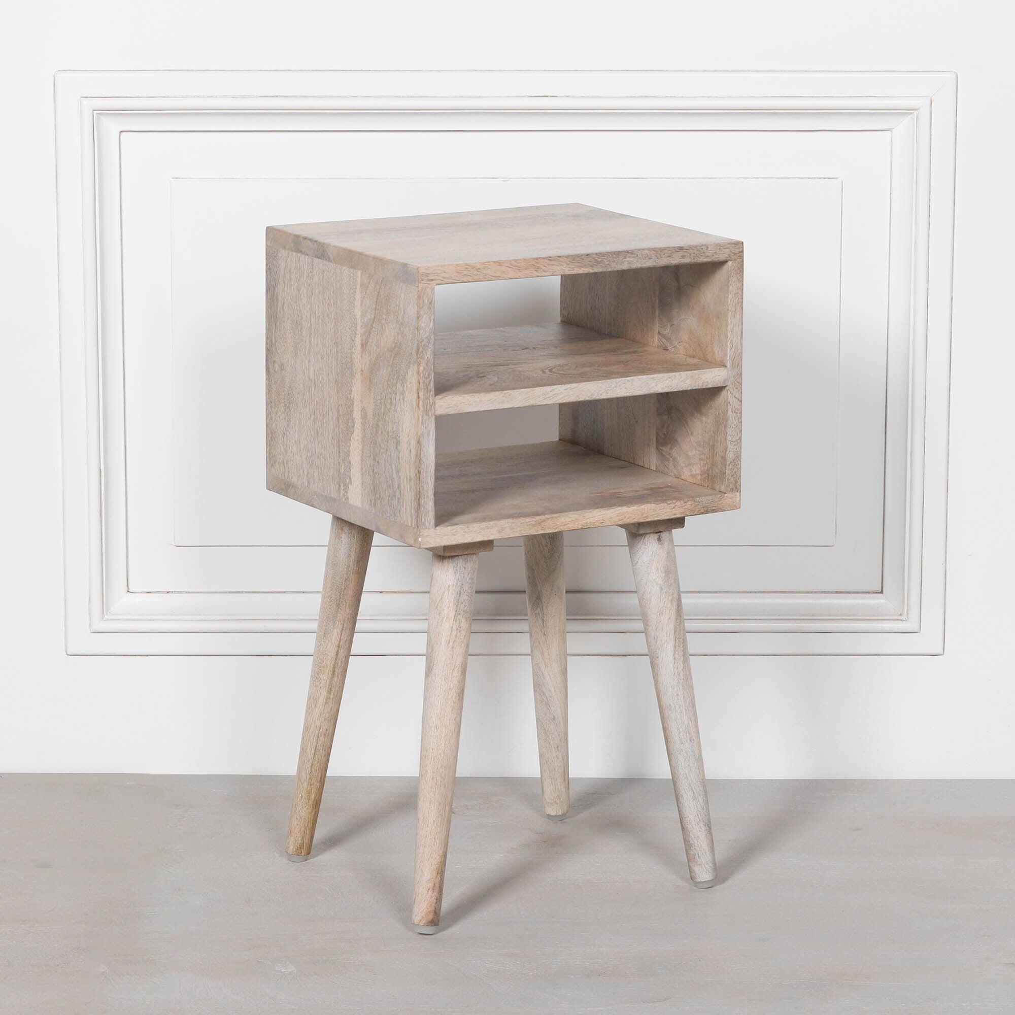 Chaffinch Blanchie Wooden Modern Bedside Table