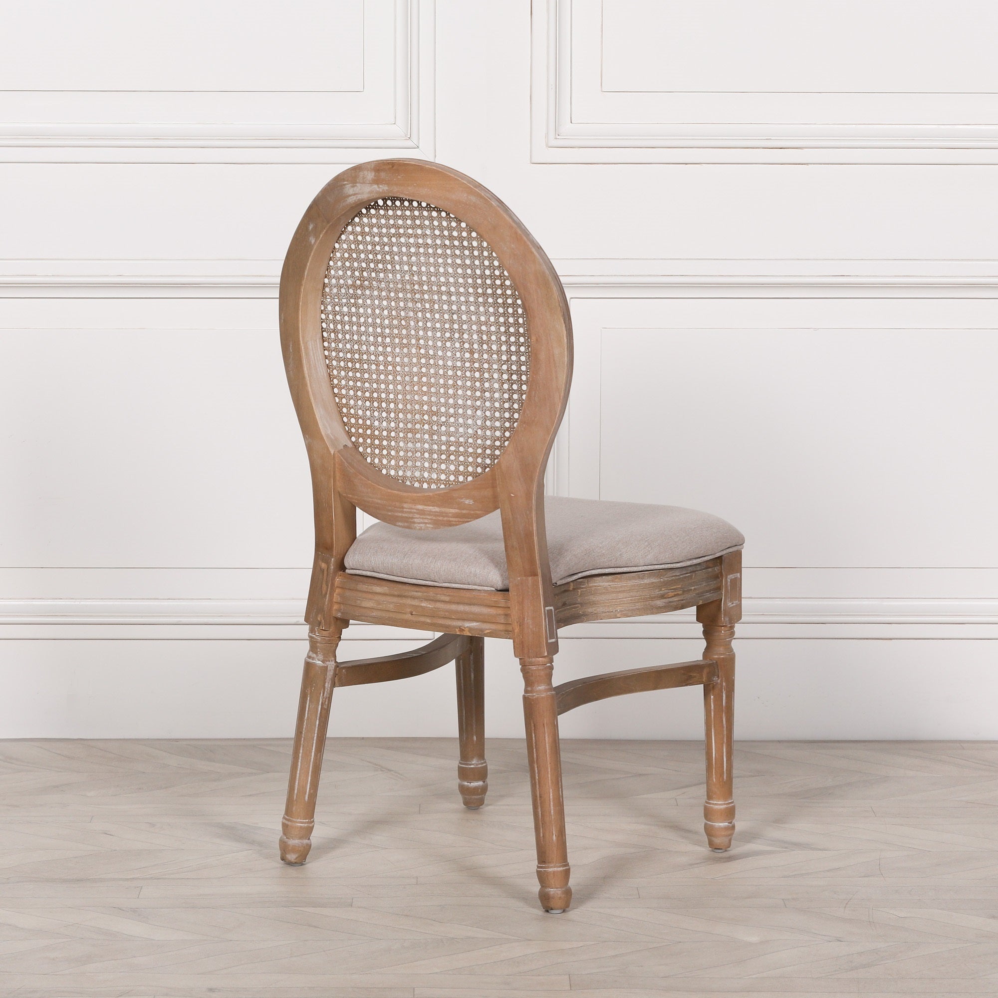 WOODEN LOUISIANA UPHOLSTERED DINING CHAIR