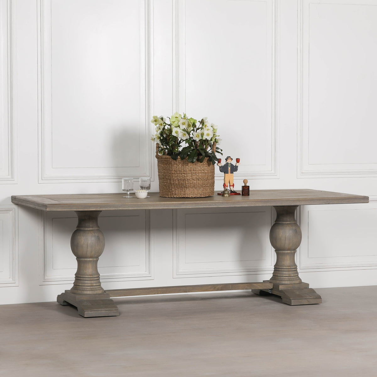 Ambleside Rustic Wooden Dining Table 240cm