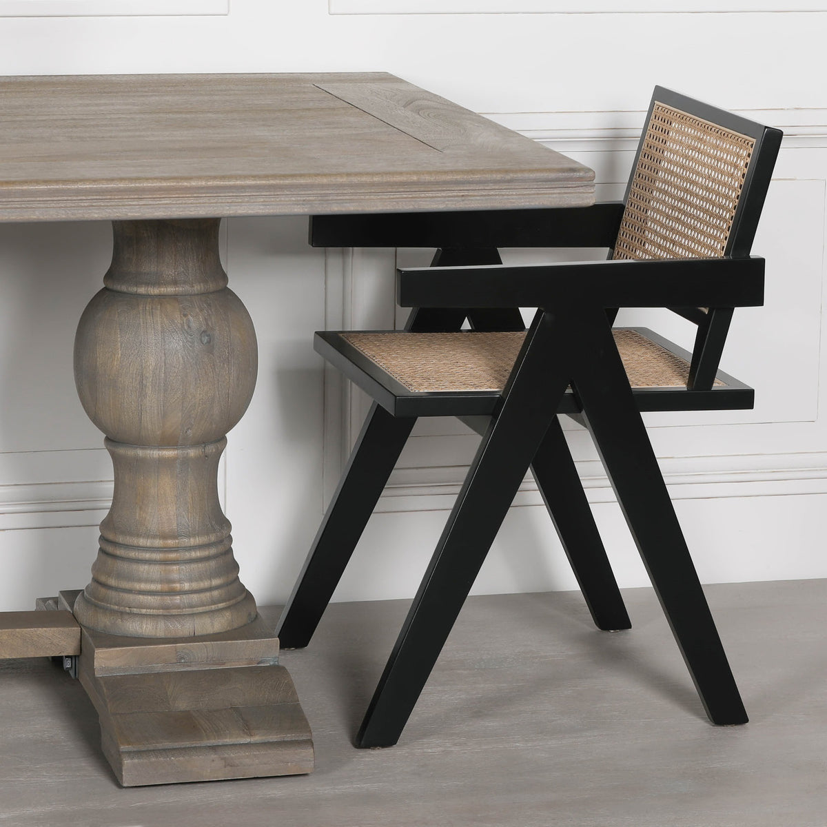 Ambleside Rustic Wooden Dining Table 240cm