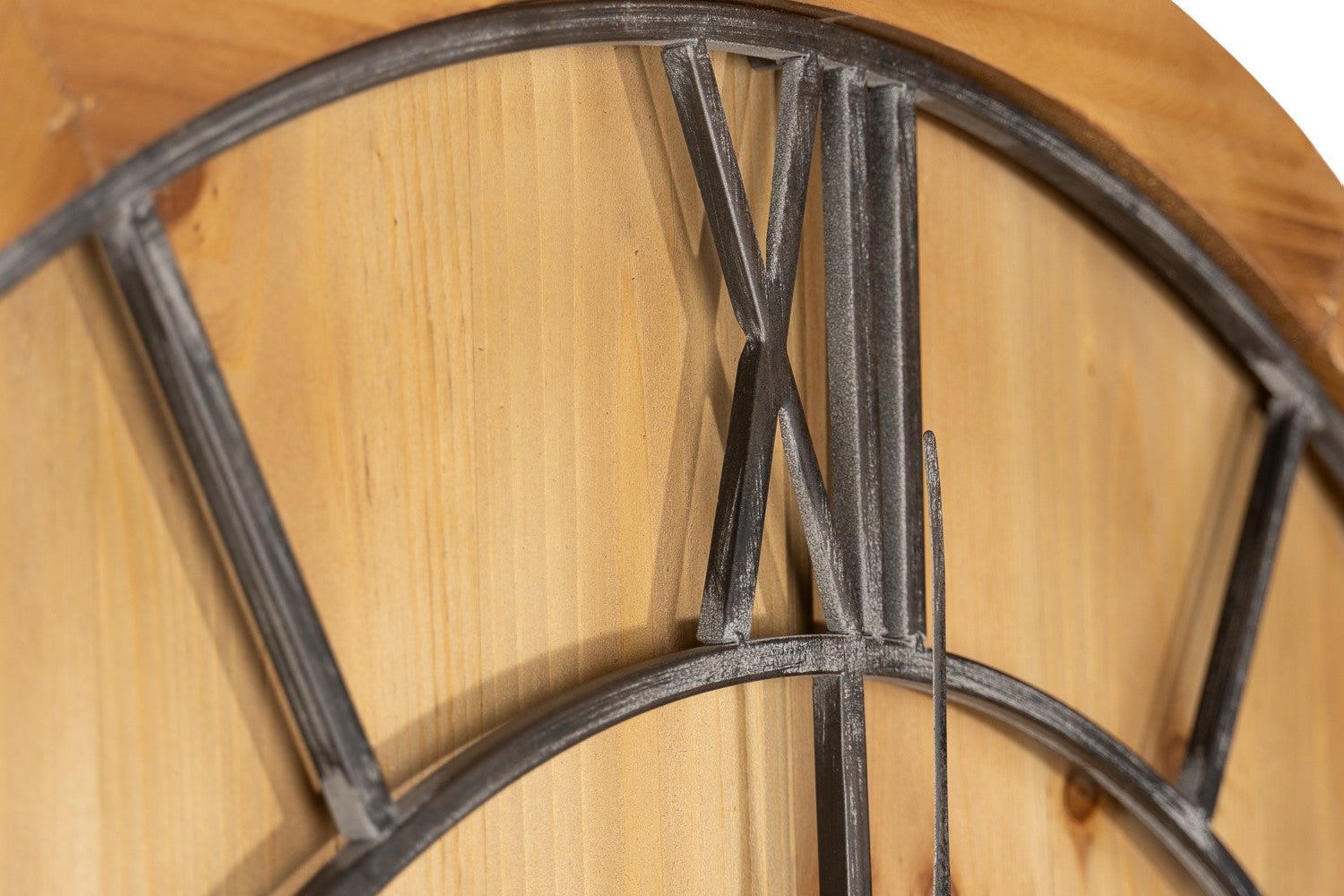 Williston Large Wooden Wall Clock 90CM