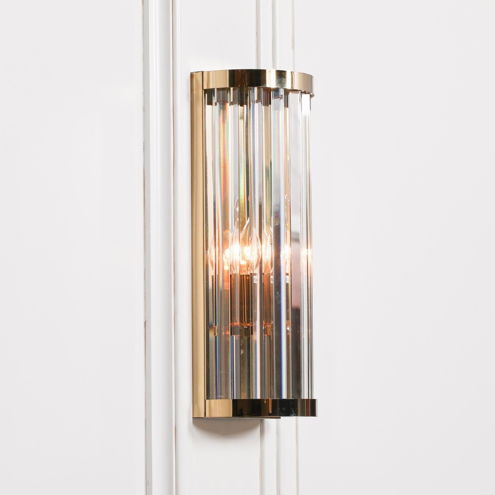 Gold Deco Wall Light 39cm