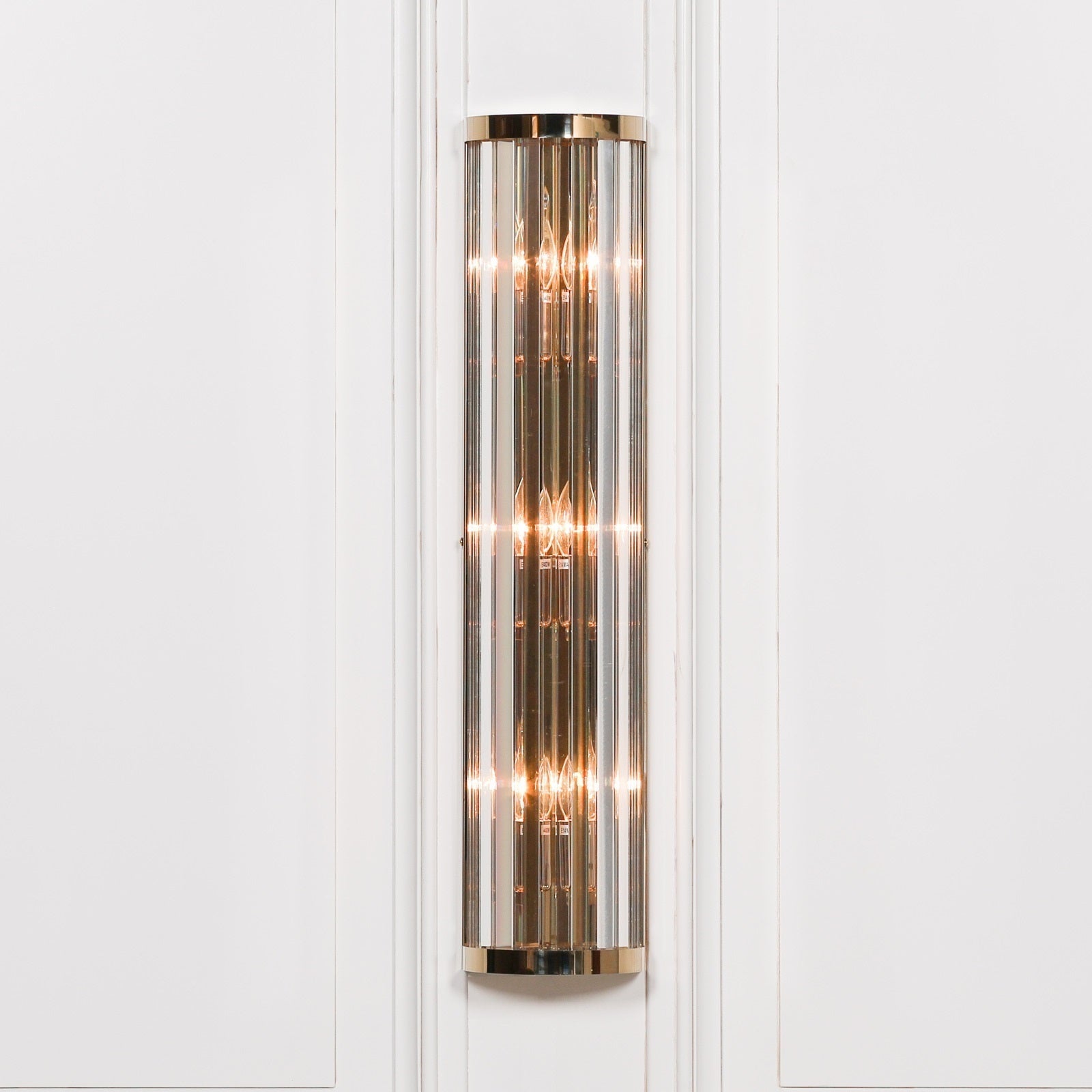 Gold Deco Wall Light 71cm