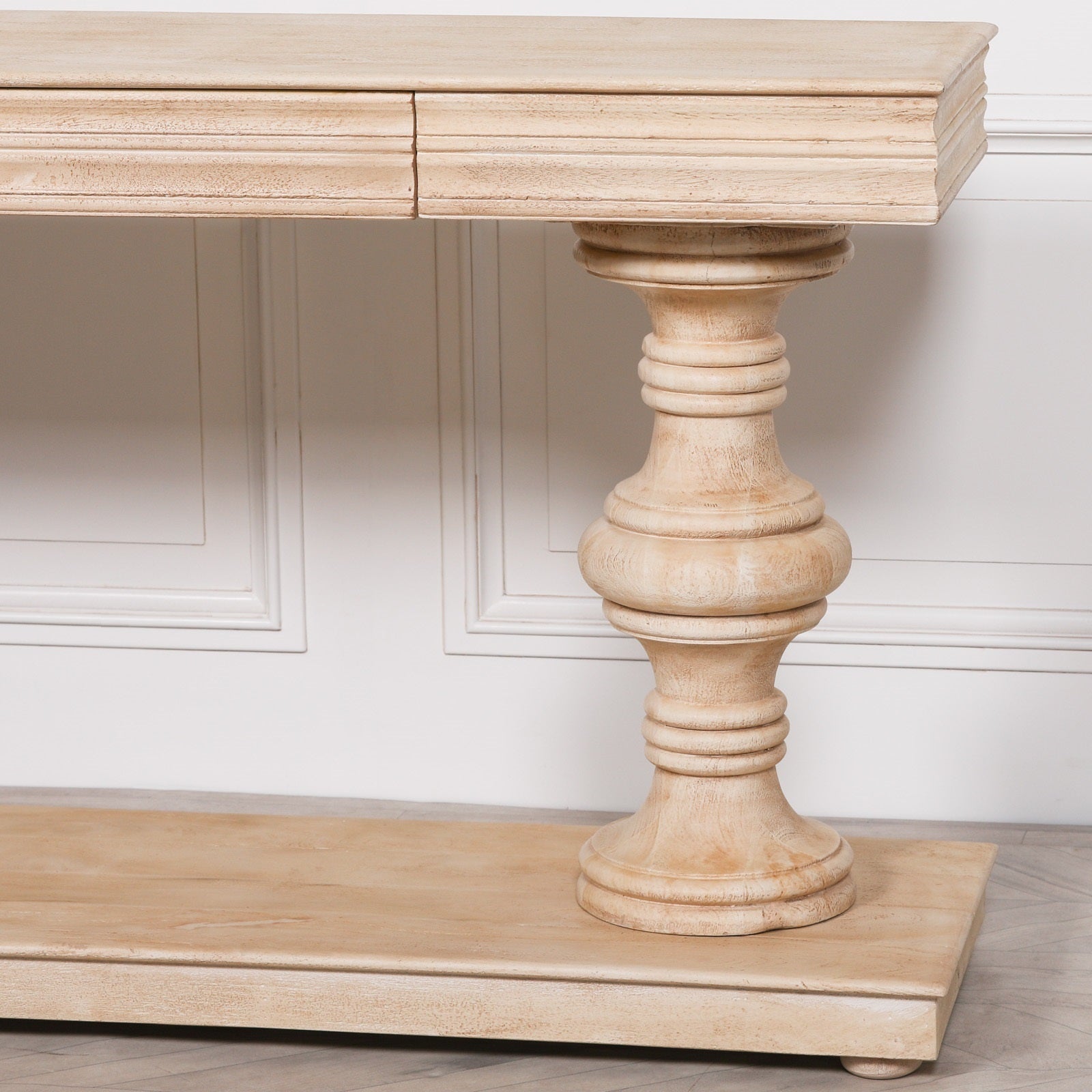 Windsor Wooden Console Table with Drawers 180cm