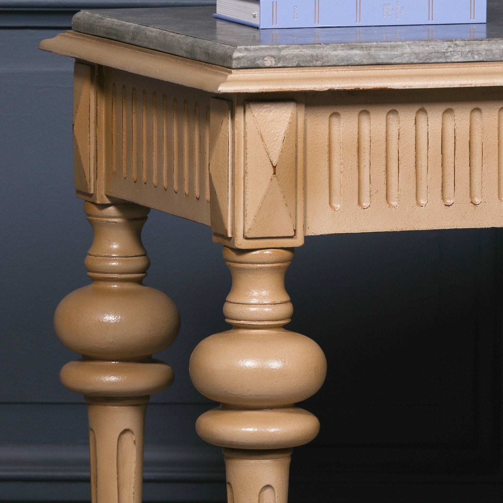 Leamington Stone Top Painted Console 123cm