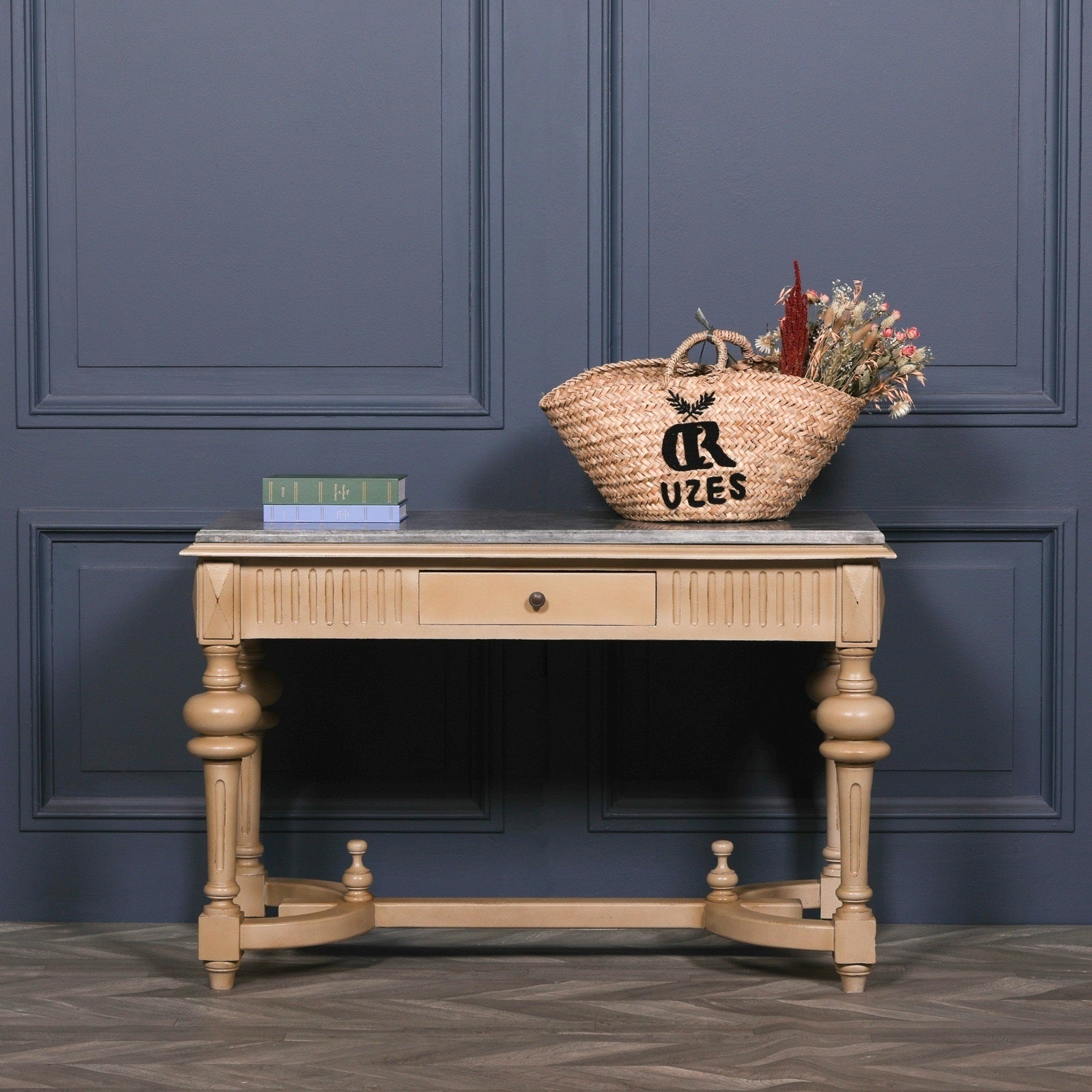 Leamington Stone Top Painted Console 123cm