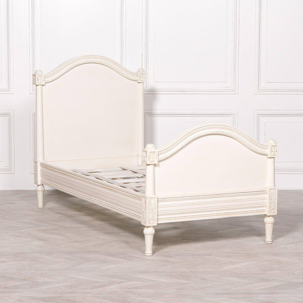 Aged Ivory Single 3ft Bed - House of Altair