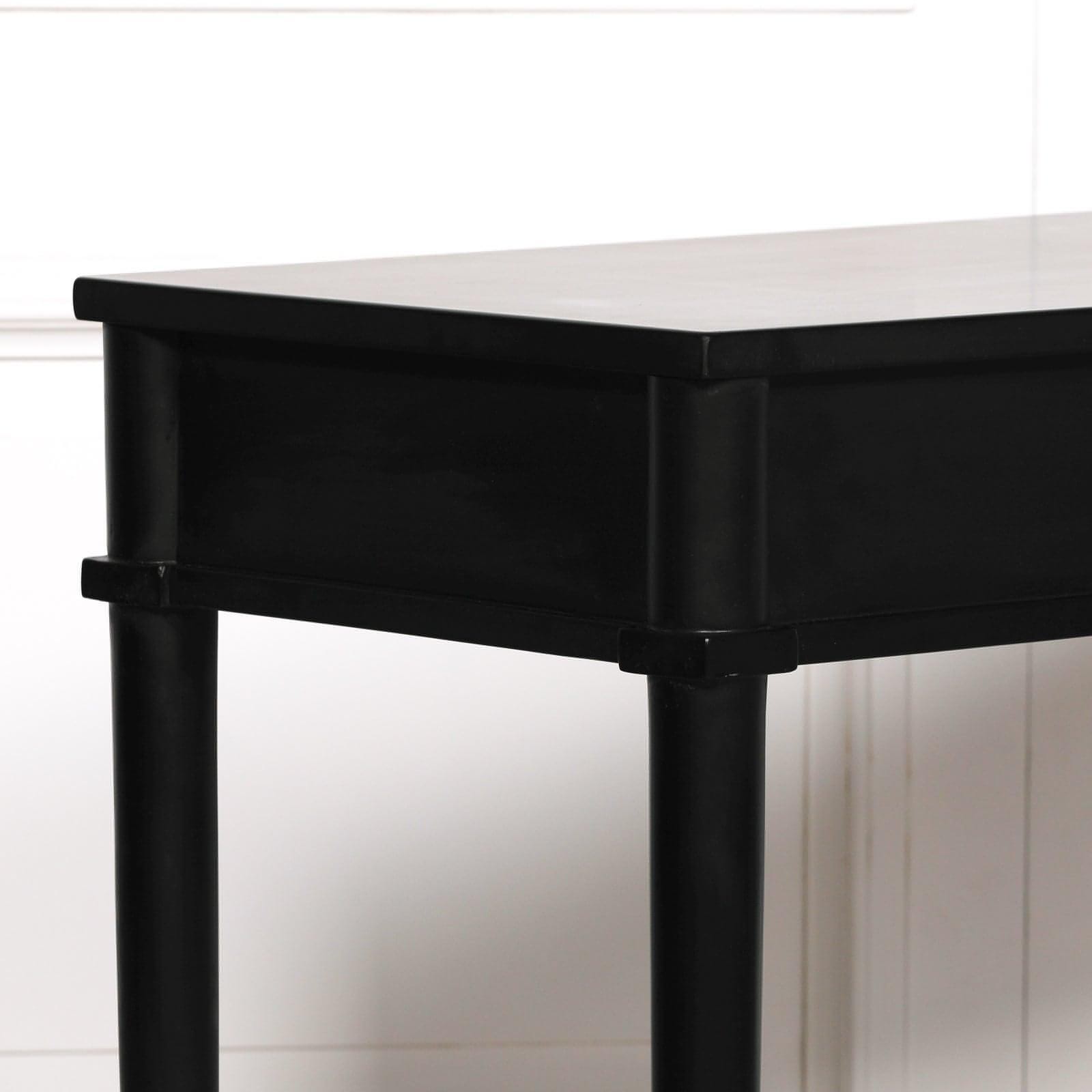 Black Painted Console Table - House of Altair