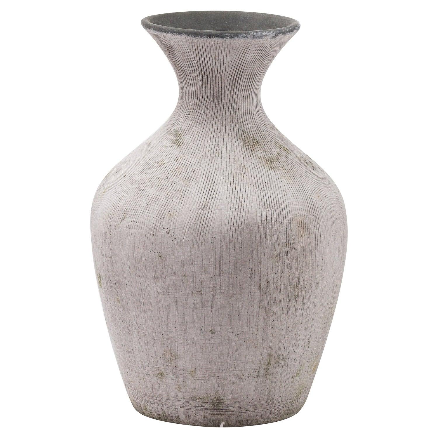 Bloomville Ellipse Stone Vase - House of Altair