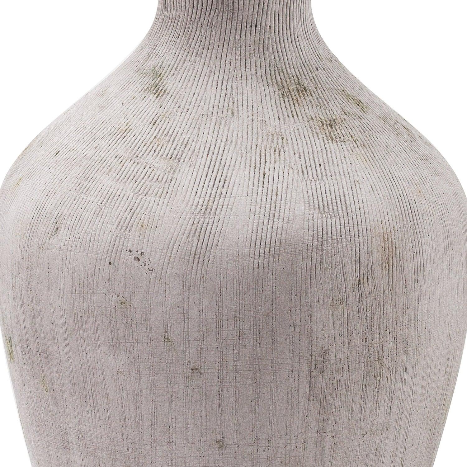 Bloomville Ellipse Stone Vase - House of Altair