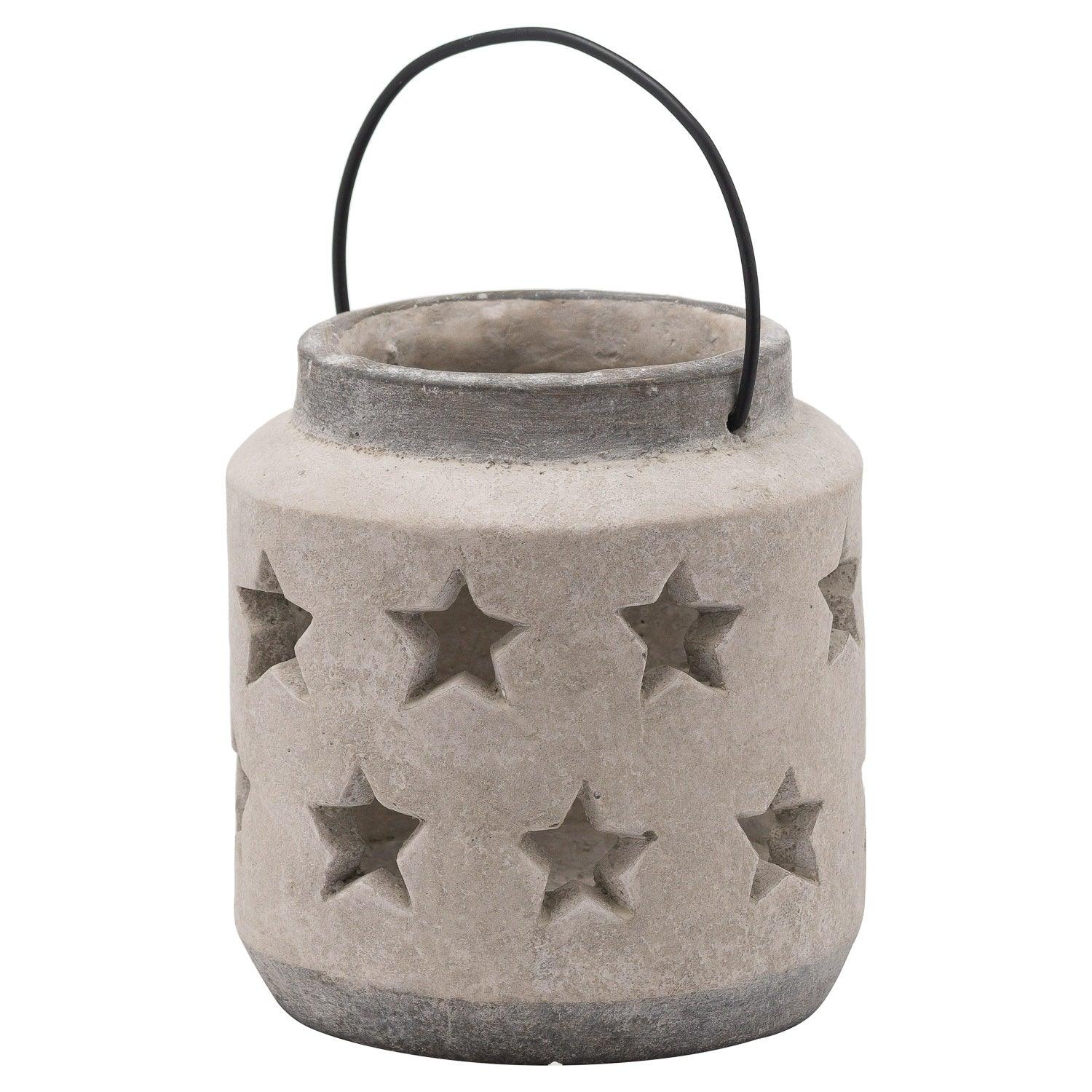 Bloomville Stone Star Lantern - House of Altair