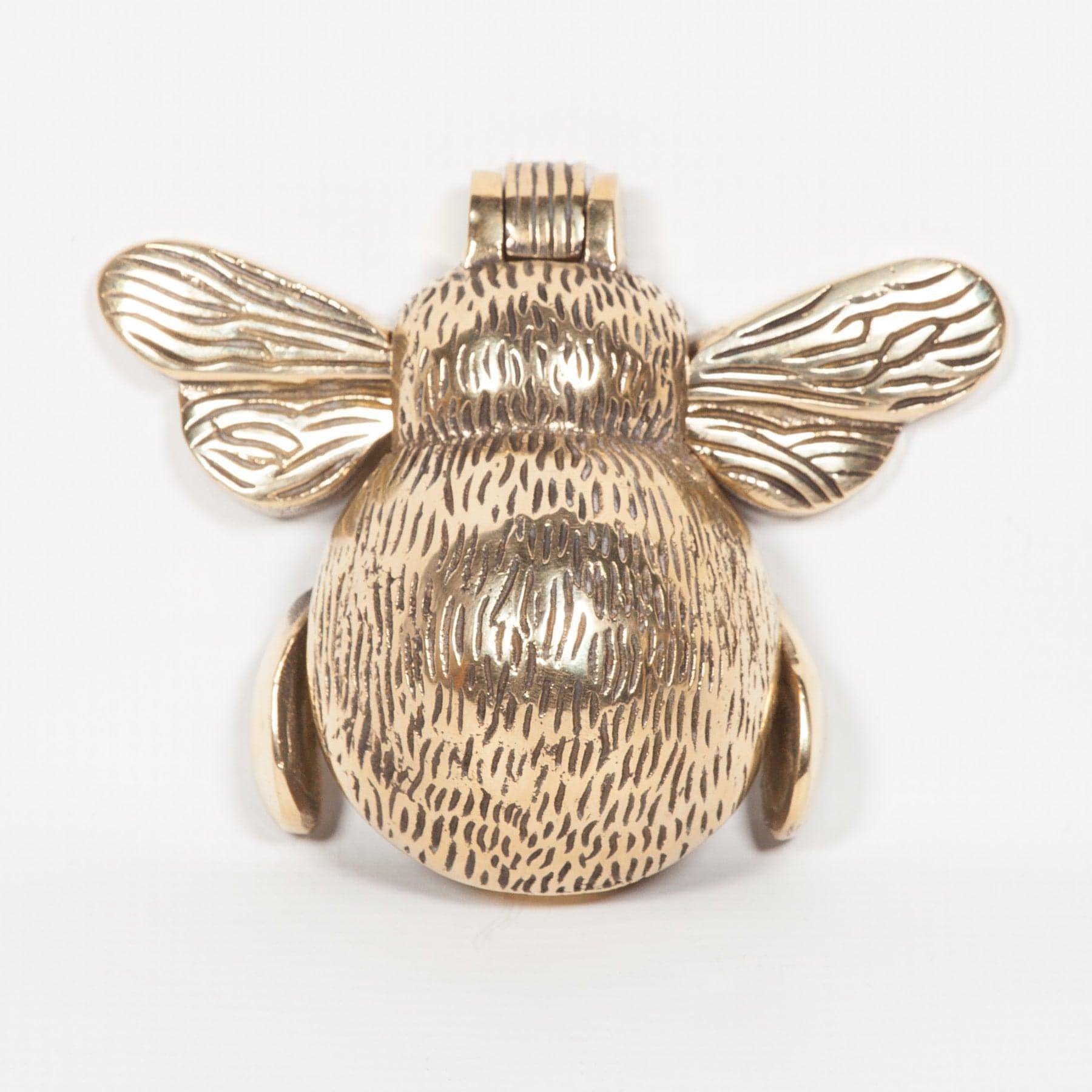 Brass Bee Door Knocker - House of Altair