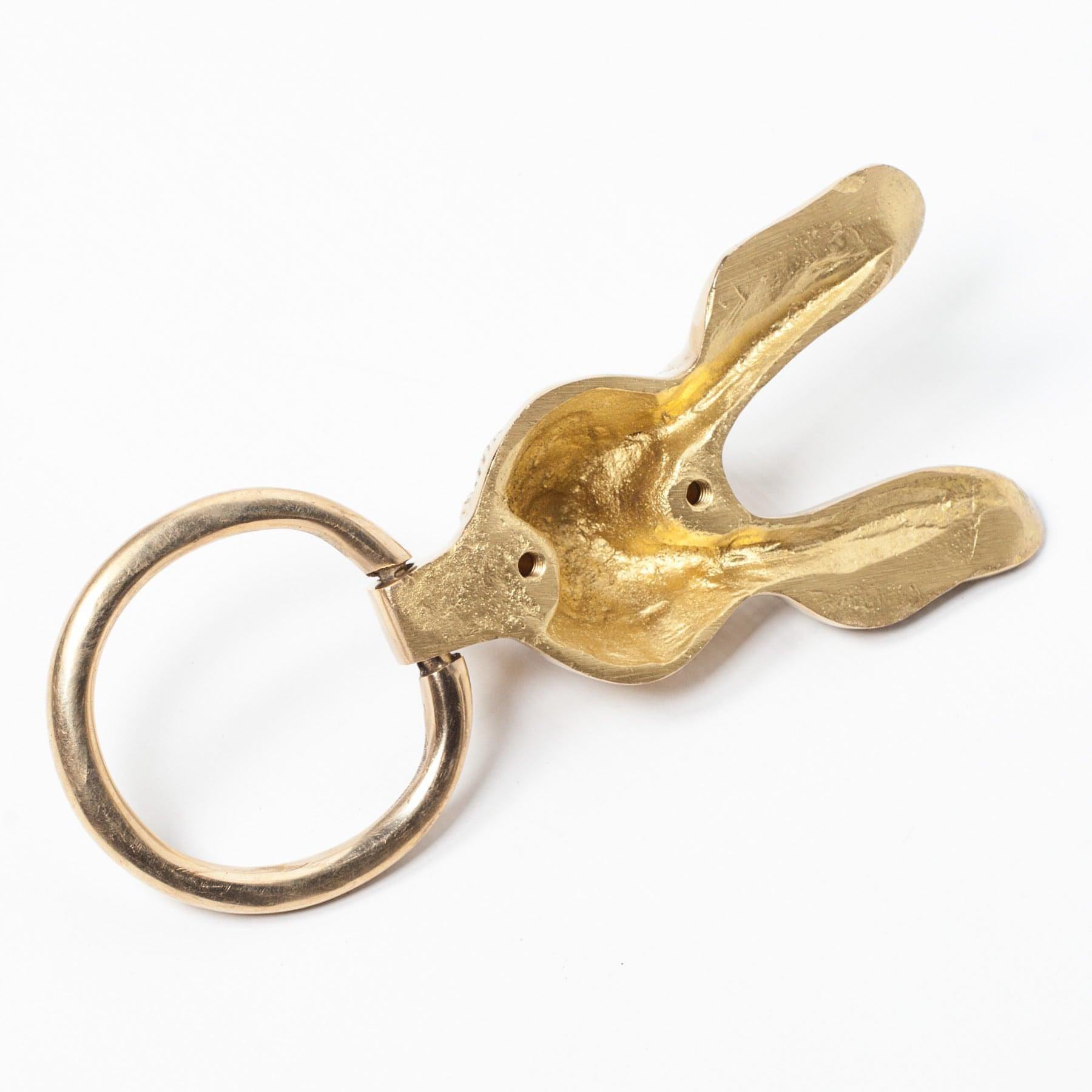 Brass Rabbit Door Knocker - House of Altair